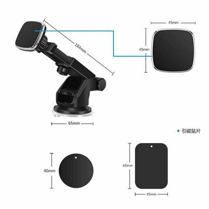 Magnetic Phone Car Mount, Universal Dashboard