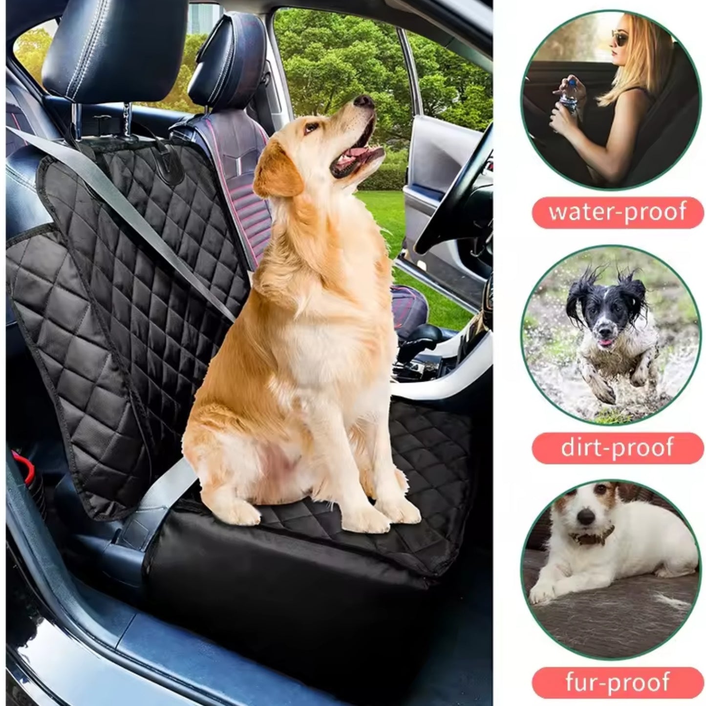 Dog Car Seat Cover, Trucks & SUV