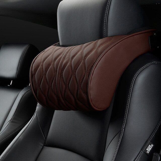 Car headrest, car neck pillow, backrest