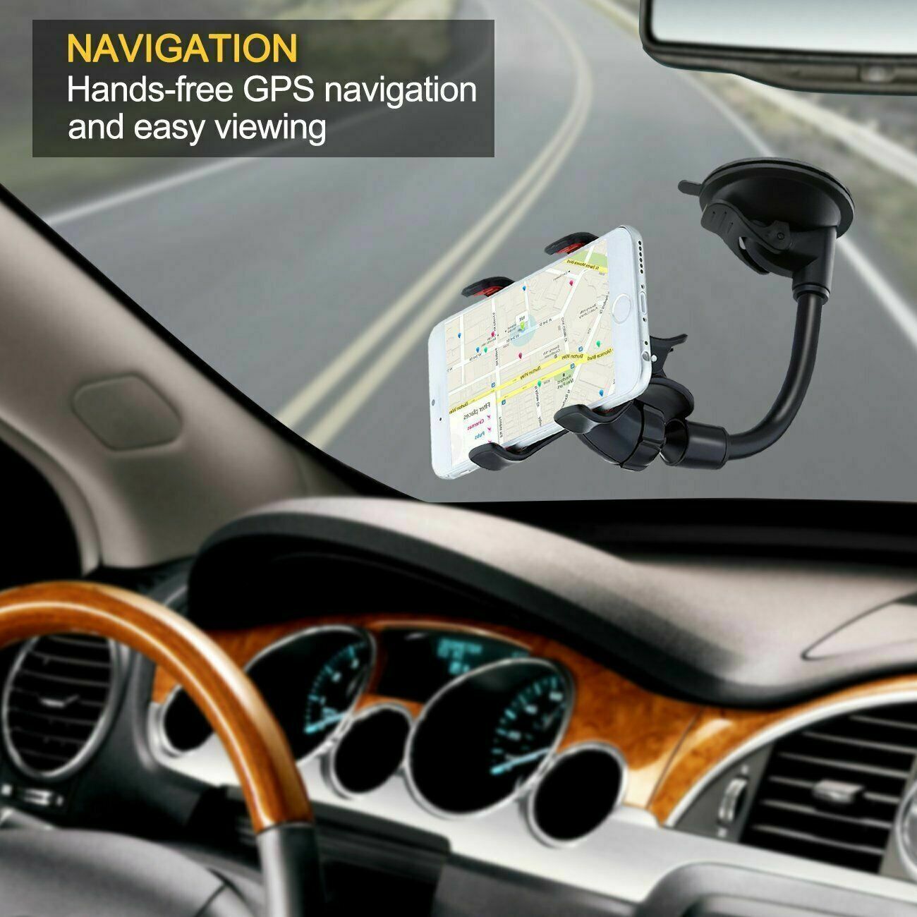 360 Car Rearview Mirror Rotation Adjustable