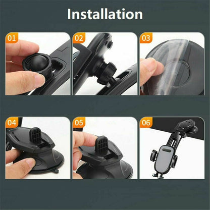 360 Rotatable Phone Mount Holder Car