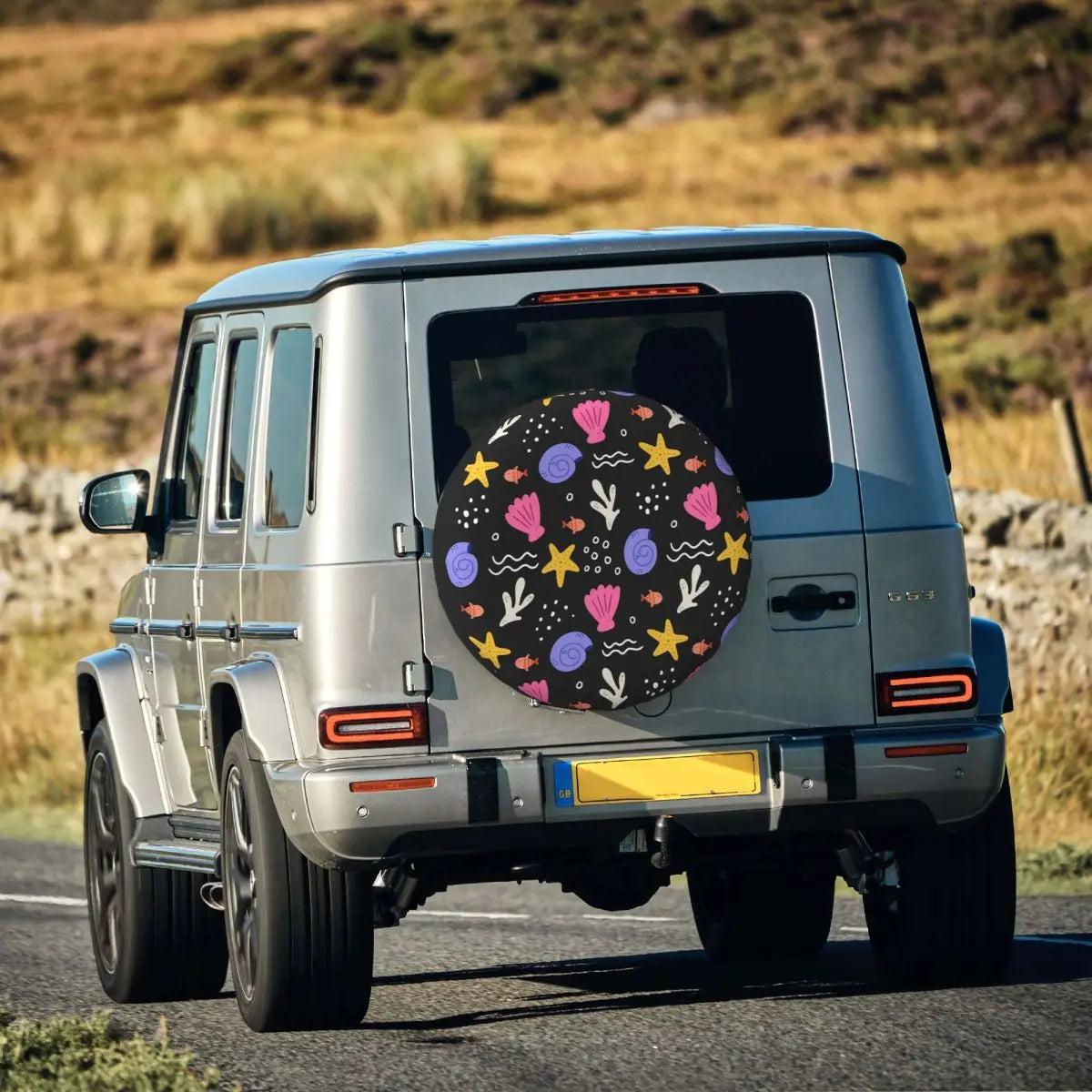 Sea Shells Starfish Spare Tire Cover for Jeep