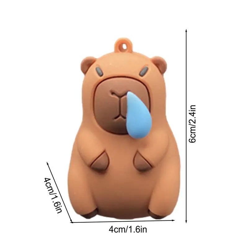 Cartoon Capybara Car Air Freshener Vent Clip