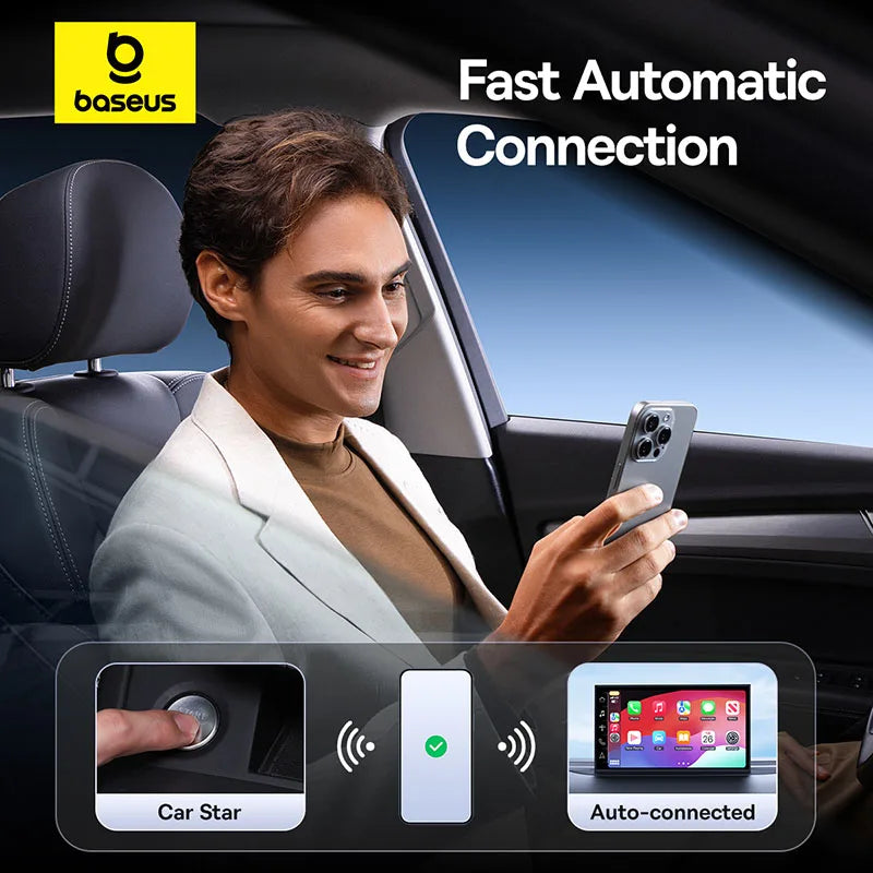 Baseus CarPlay Wireless Adapter Smart