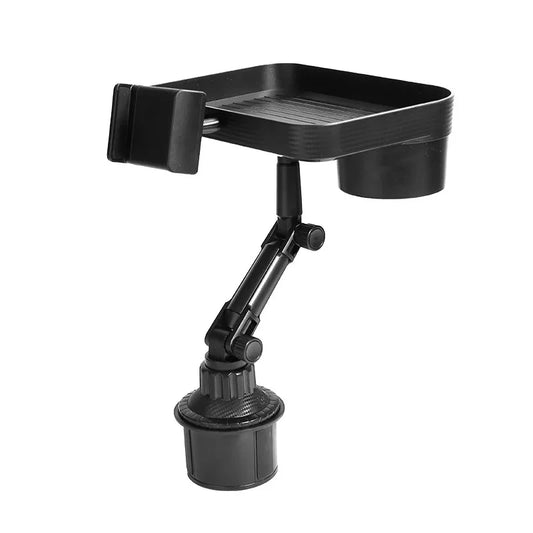 Car Cup Phone Holder Stand Mount Tray 360