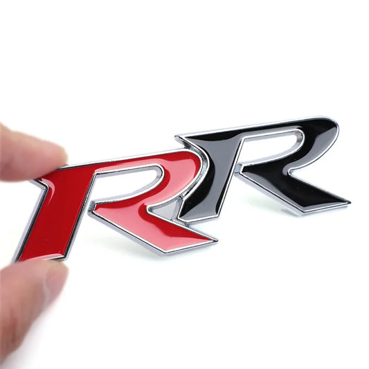 3D Metal RR Logo Car Stickers