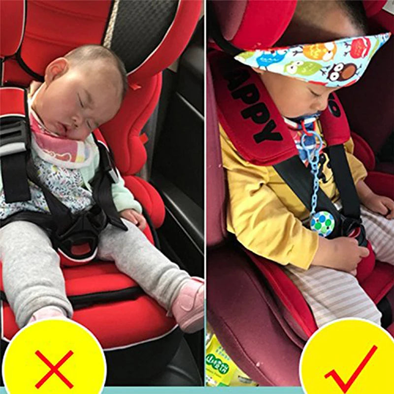 Adjustable Car Seat Head Straps for Infant