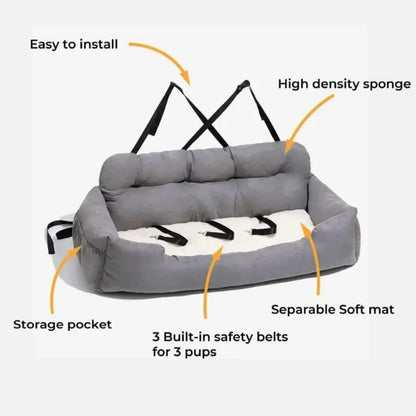 Folding Hammock Three Seat Large Dog