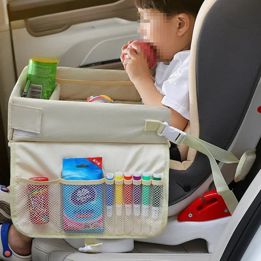 Car Seat Tray For Kids Foldable Multiple