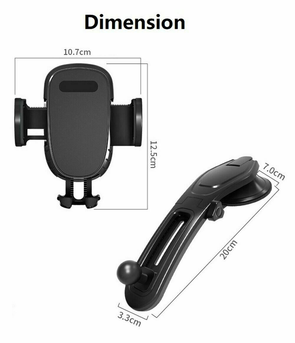 360 Rotatable Phone Mount Holder Car